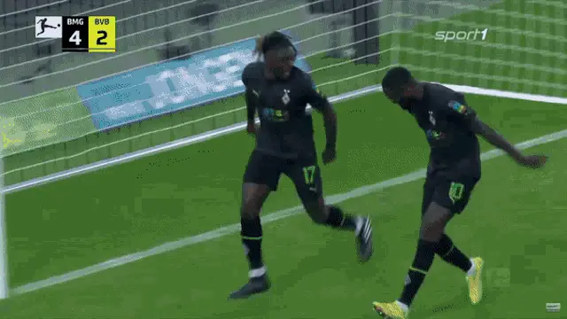 Marcus Thuram's Griddy Celebration for Gladbach