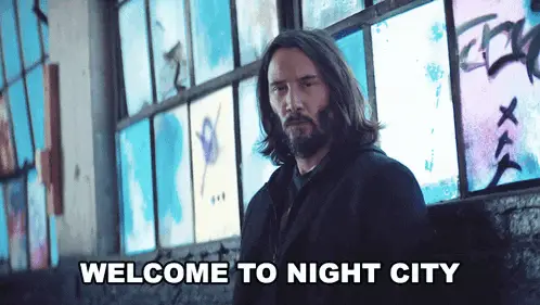 Keanu Reeves: Welcome To Night City (Cyberpunk 2077)