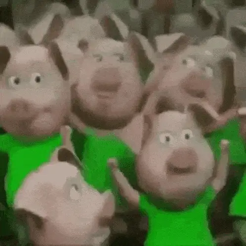 Palmeiras Pigs Dancing