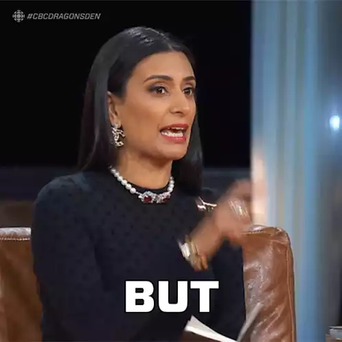 Manjit Minhas Says 'But' on Dragons Den