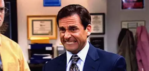Michael Scott's Oopsies Ohno Grimace
