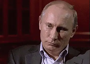 Vladimir Putin Laughs