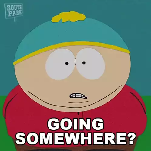 Eric Cartman: Going Somewhere?