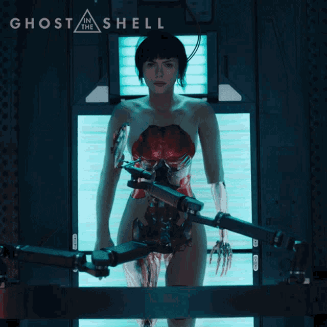 Scarlett Johansson's Reconstruction in Ghost in the Shell
