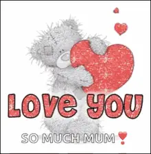 I Love You Tatty Teddy