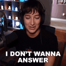 I Don't Wanna Answer That
