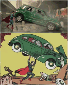 Superman and Lois Car Comparison