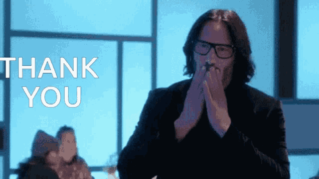 Keanu Reeves Says Thank You