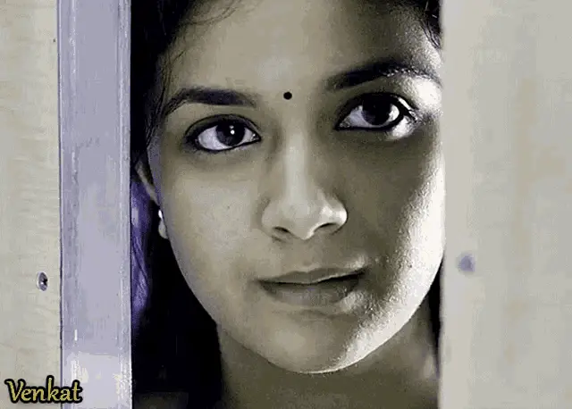 Thodari: Keerthy Suresh's Shy Smile