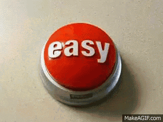 Pressing the Easy Button