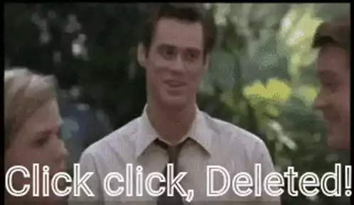 Jim Carrey as Fletcher Reede: Click Click, Deleted!
