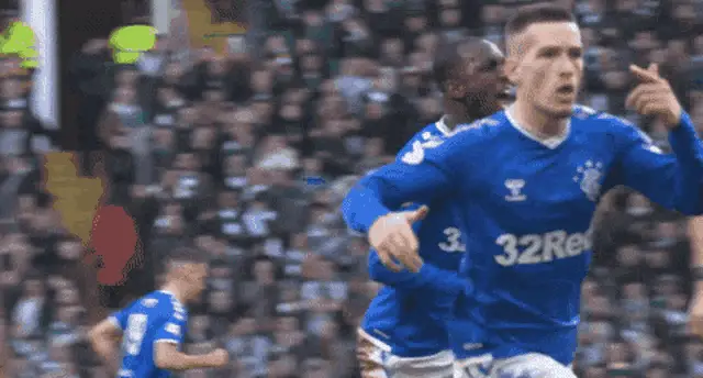 Ryan Kent's Rangers FC Goal Celebration vs Celtic