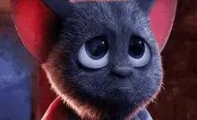 Cute Creature with Sad Puppy Eyes