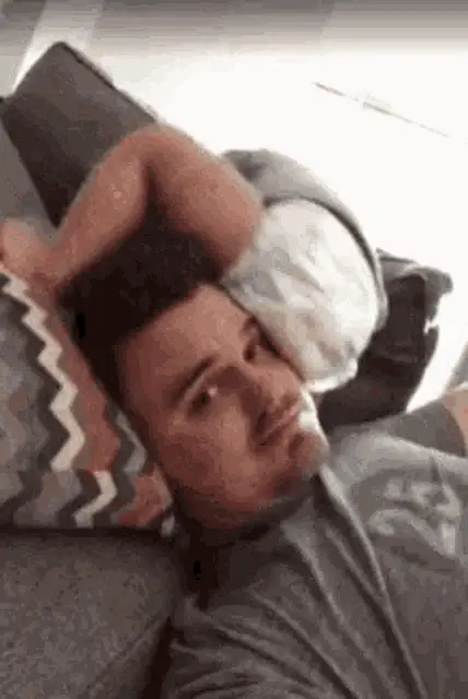 New Dad and Son Playful Pillow Attack