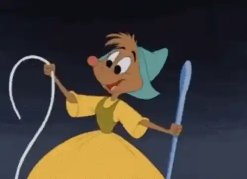 Cinderella's Gus Gus Threads a Needle