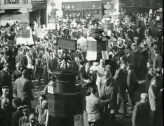 Wall Street Stock Market Crash