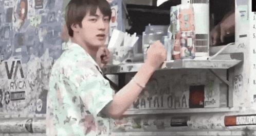 Bts Hawaii Jin Kisses