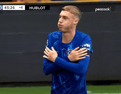 Cole Palmer's 'Cold Palmer' Celebration