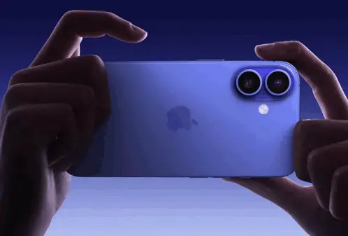 iPhone 16 A18: Zooming Purple Landscape