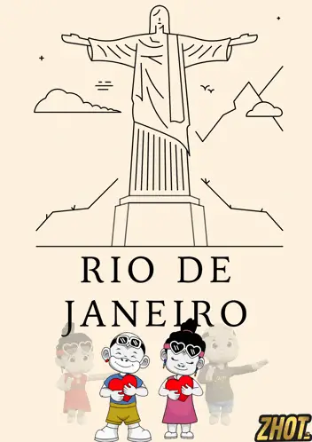 Rio de Janeiro Travel: Christ the Redeemer Poster