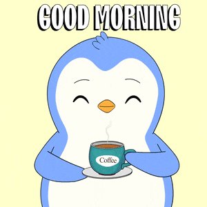 Good Morning Penguin Coffee