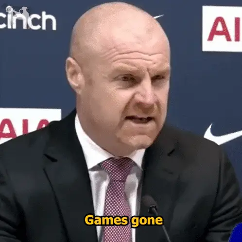 Sean Dyche: Games Gone