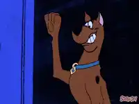 Scooby Doo Flexes His Muscles