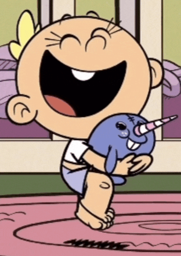 Lily Loud Dancing with Narwhal Toy