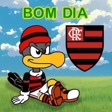 Flamengo Mascote Bom Dia