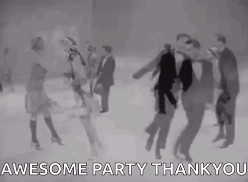Awesome Party Thank You - Black Bottom Dance
