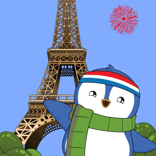 Pudgy Penguin in Paris: Vive La France!