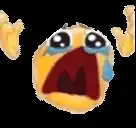Ahoklollmao Noooo - Crying Smiley Face