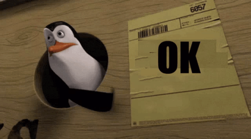 Madagascar Penguin Says OK