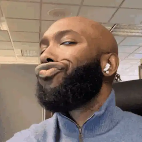 Man Making Funny Face - You Sure About That