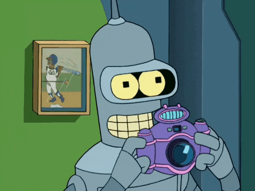 Bender Says 'Neat' with Camera