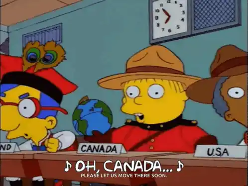 Simpsons: Ralph Wiggum's Oh Canada Song