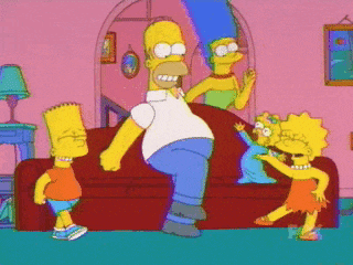 The Simpsons Happy Dance Disco