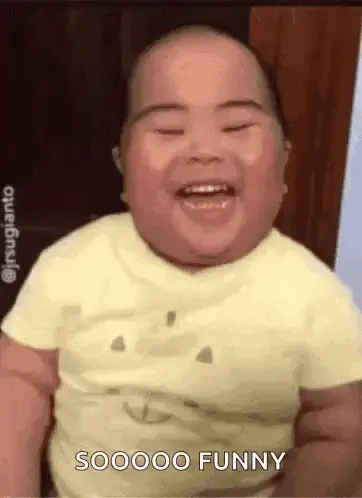 Laughing Baby So Funny – free GIF download