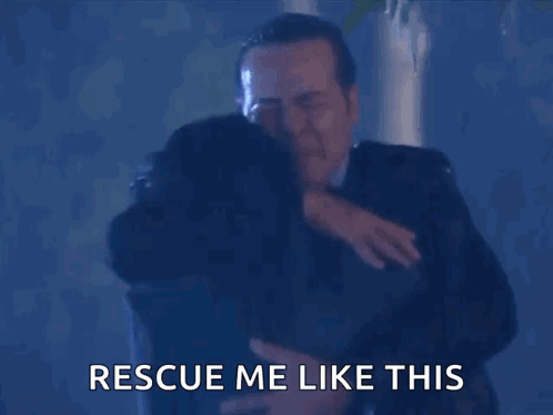 La Madrastra: Victoria Ruffo & Cesar Evora Sad Hug