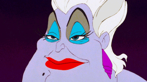 Ursula's Mischievous Smirk