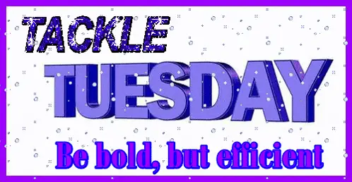 Tackle Tuesday: Be Bold, But Efficient – free GIF download | meme platform | memes GIF