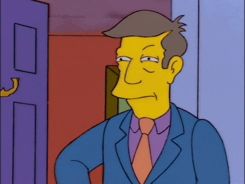 The Simpsons: Principal Skinner Thumbs Up