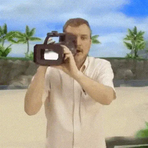Var21 Lwe: Man with Video Camera