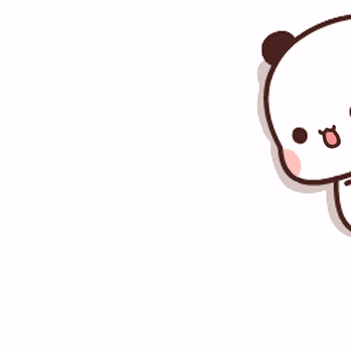 Bubu the Panda Rolling and Bored