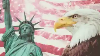 USA: Statue of Liberty & Bald Eagle
