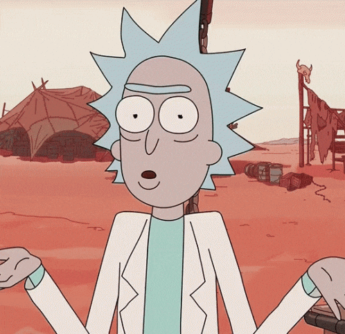 Rick y Morty: Rick se encoge de hombros