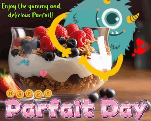 Happy Parfait Day Greeting