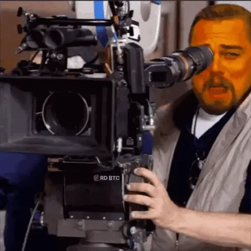 Leonardo DiCaprio Laughing Cameraman Meme