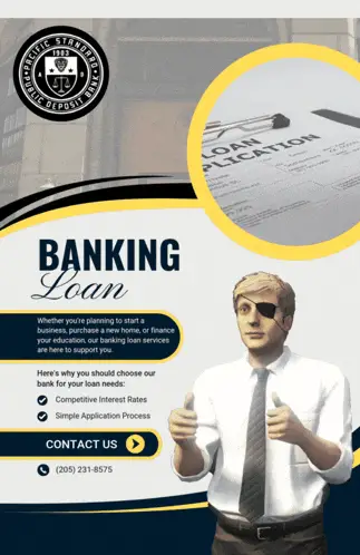 Banking Loan Application Advertisement