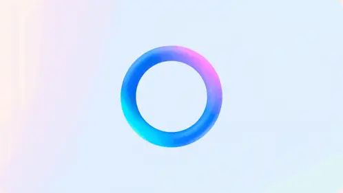 Meta AI GPT Animated Logo Transformation
